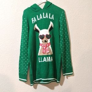 Christmas Llama Sweater